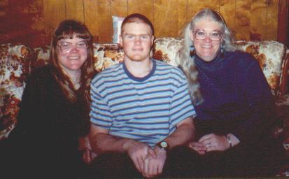 Mom w/ Jared and Jo--1999