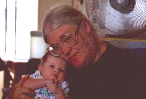 Mom w/ Nicole--8/25/2001